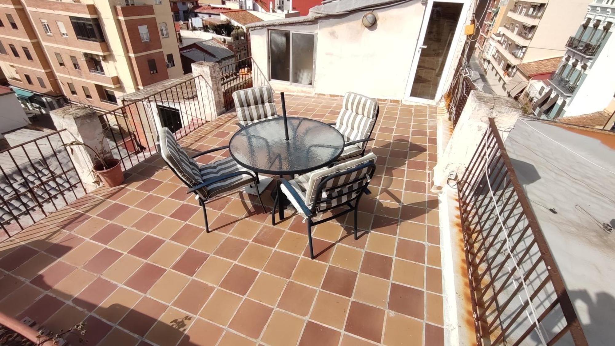 Hermoso Piso En El Cabanal Valencia Bagian luar foto